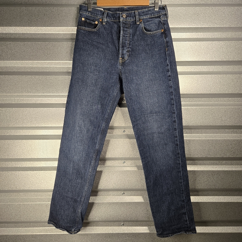 GAP Cheeky Straight High Rise Jeans – Medium Wash – 30